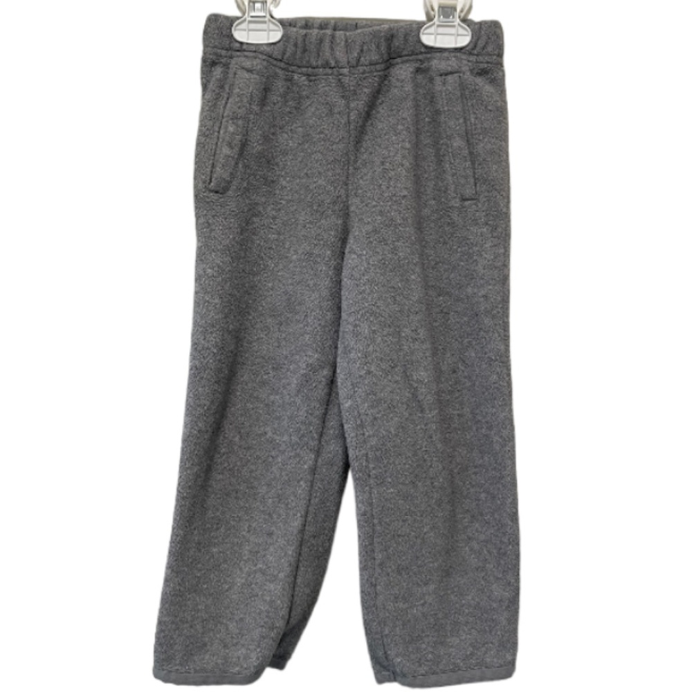 Gap Gray Fleece Sweatpants with Elastic Waistband and 2 front pockets Size 3
